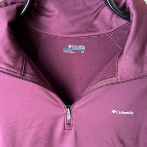 Columbia Plum Half-Zip Performance Pullover